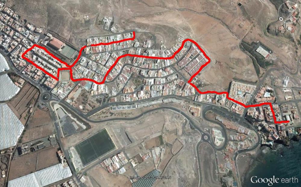 Recorrido proyecto Ronsona 2013