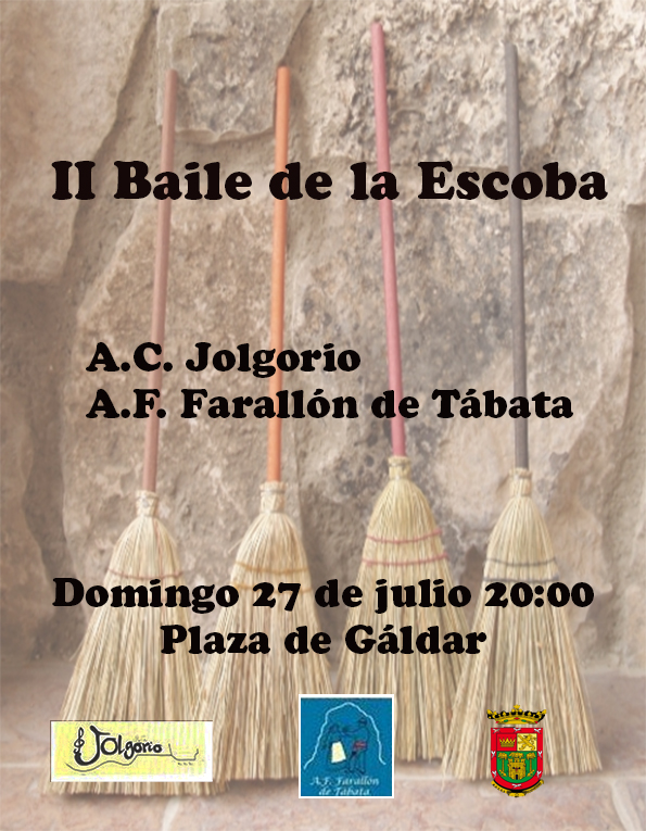 Cartel II baile de la escoba